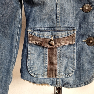 Jean Jacket with Fur