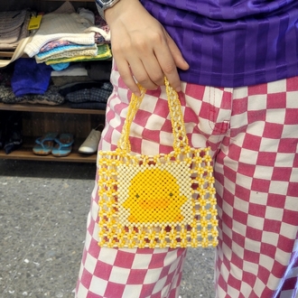 90s beaded bag