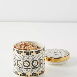 Anthropologie Bistro Tile Scoop Küçük Boy Kavanoz
