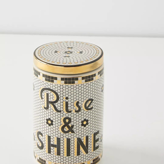 Anthropologie Rise&Shine Kavanoz