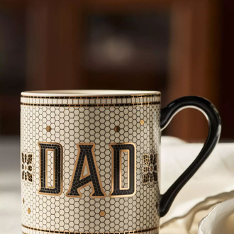 Anthropologie Bistro Tile DAD Kupa Bardak