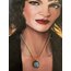Baget Turkuaz Sedef Kolye | Çelik