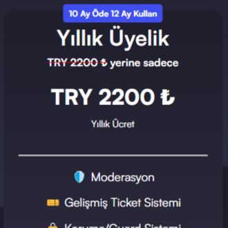 Discord Bot / Yıllık
