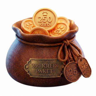 250 Kredi (+25 Bonus)