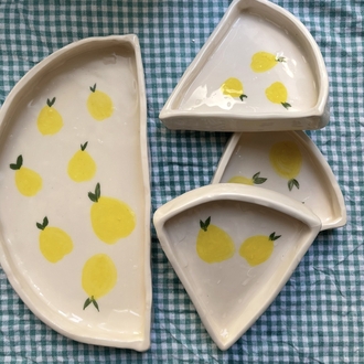 pizza Plate Set – 4 Pieces