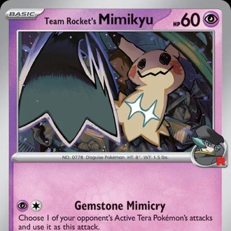 Team Rocket's Mimikyu