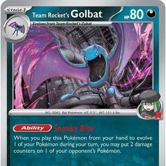 Team Rocket's Golbat