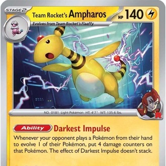 Team Rocket's Ampharos