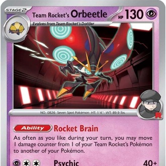 Team Rocket's Orbeetle