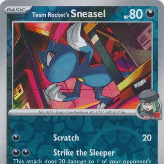 Team Rocket's Sneasel