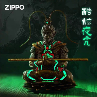 Monkey King's golden club, Victorious Warrior Buddha, Zippo lighter