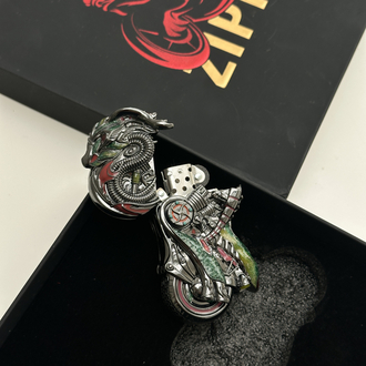 Ejderha Motor Zırhlı Limited Edition Zippo Çakmak
