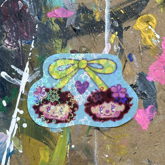 monchichi holografik sticker