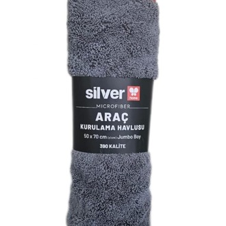 Silver Home 390 GSM Süper Emici Mikrofiber Kurulama Bezi (50x70 cm)