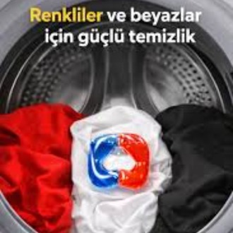 Delete Çamaşır Yıkama Kapsülü - Renkliler ve Beyazlar - 33 Yıkama