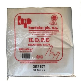 HIŞIR POŞET ŞEFFAF ORTA BOY