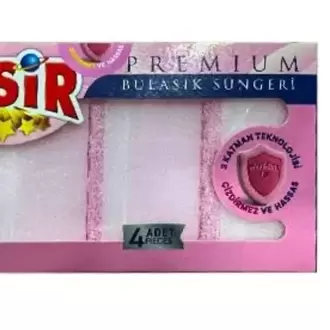 İksir Pembe Sünger 4lü paket