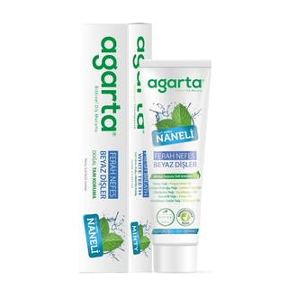 AGARTA DOĞAL NANELİ DİŞ MACUNU 100 ML/130 GR