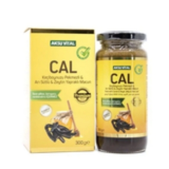 AKSU VİTAL CAL KEÇİBOYNUZU PEKMEZLİ ARI SÜTLÜ ZEYTİN YAPRAKLI MACUN 300 GR