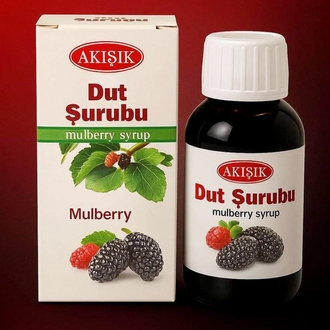 AKIŞIK KARADUT ŞURUP 50 ML