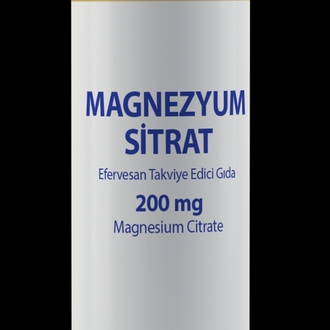 AKSU VİTAL MAGNEZYUM SİTRAT EFERVESAN 20 TABLET