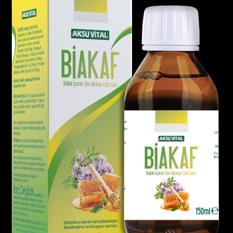 AKSU VİTAL BİAKAF ŞURUP 150 ML