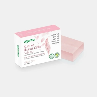 AGARTA DOĞAL BAKIM KURU VE HASSAS CİLTLER SABUNU 150 GR