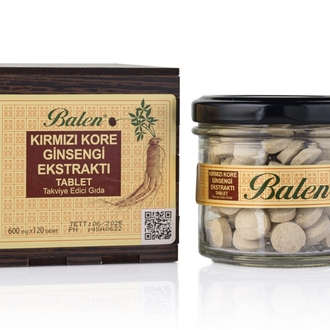 Balen Kırmızı Kore Ginsengi Ekstraktı Tablet