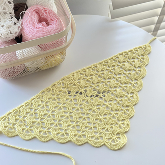 Pinterest bandana Sarı (ön sipariş) hazırlık süresi ( 1 hafta )