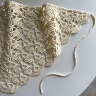 Pinterest bandana (tereyağ sarısı)