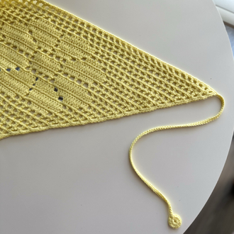 Vintage dantel daisy bandana (çocuk ölçü) 5 yaş/12yaş arası uygundur
