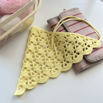 Pinterest bandana Sarı (ön sipariş) hazırlık süresi ( 1 hafta )
