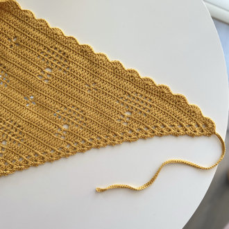 Mantar vintage bandana (hardal rengi) yetişkin