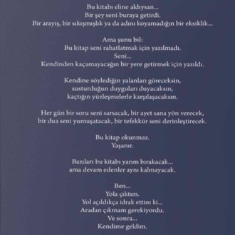 ÇIKTIM ARADAN YOL GÖRÜNDÜ /KİTAP