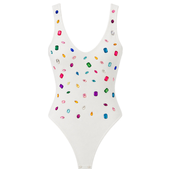 Lolly Bodysuit Beyaz
