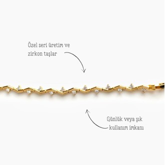 Çiçek Dalı Bileklik
