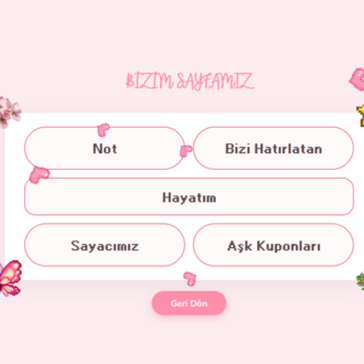 Sevgiliye hediye sitesi kişiye özel (3 gün yayın hakkı) Açıklamayı okuyunuz!