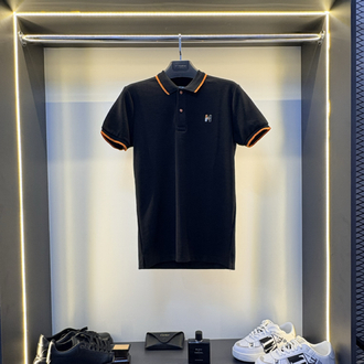 Hermes Premium Siyah Polo Yaka