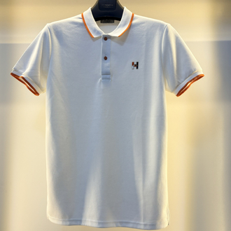 Hermes Premium Beyaz Polo Yaka 