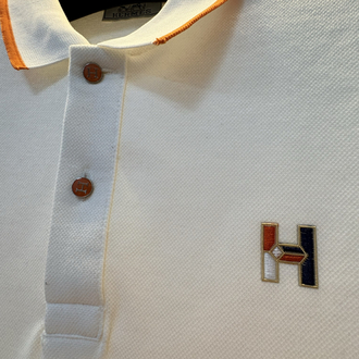 Hermes Premium Beyaz Polo Yaka 