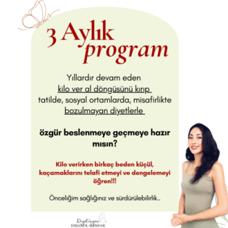 3 AYLIK BİREBİR DANIŞMANLIK (Haftada 1 görüşme)