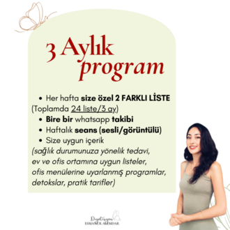 3 AYLIK BİREBİR DANIŞMANLIK (Haftada 1 görüşme)