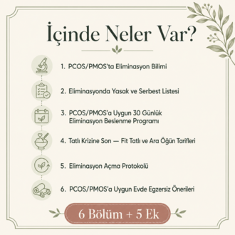 30 Günde PCOS/PMOS Reset: Beslenme, Hareket ve Denge Rehberi