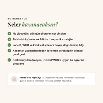 30 Günde PCOS/PMOS Reset: Beslenme, Hareket ve Denge Rehberi