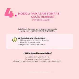 PCOS'ta Dengeli Ramazan Rehberi