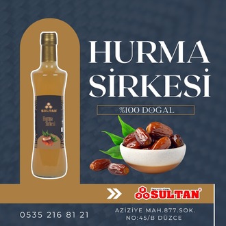 Hurma Sirkesi %100 Doğal