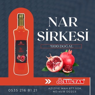 Nar Sirkesi %100 Doğal