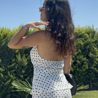 PUANTİYELİ V YAKA BLUZ PANTOLON ALT ÜST TAKIM