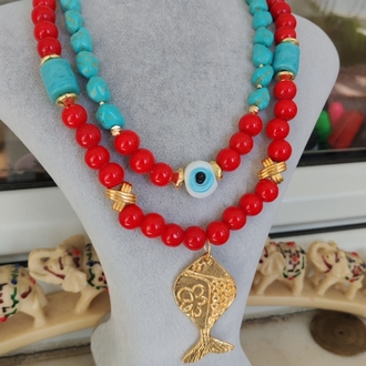 İkili Ebba Kolye