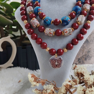 Bordo aşkı ortadaki model